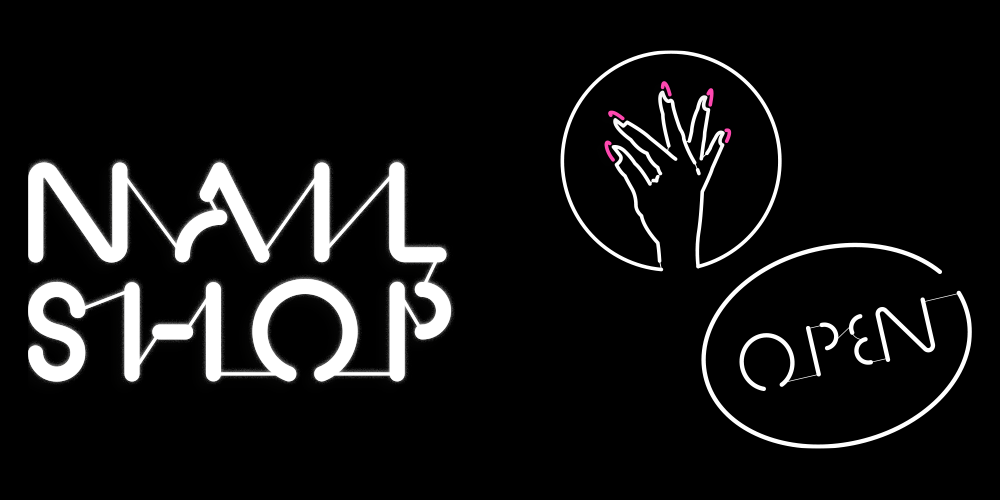The Nail Shop Records, Neon Brand Assets