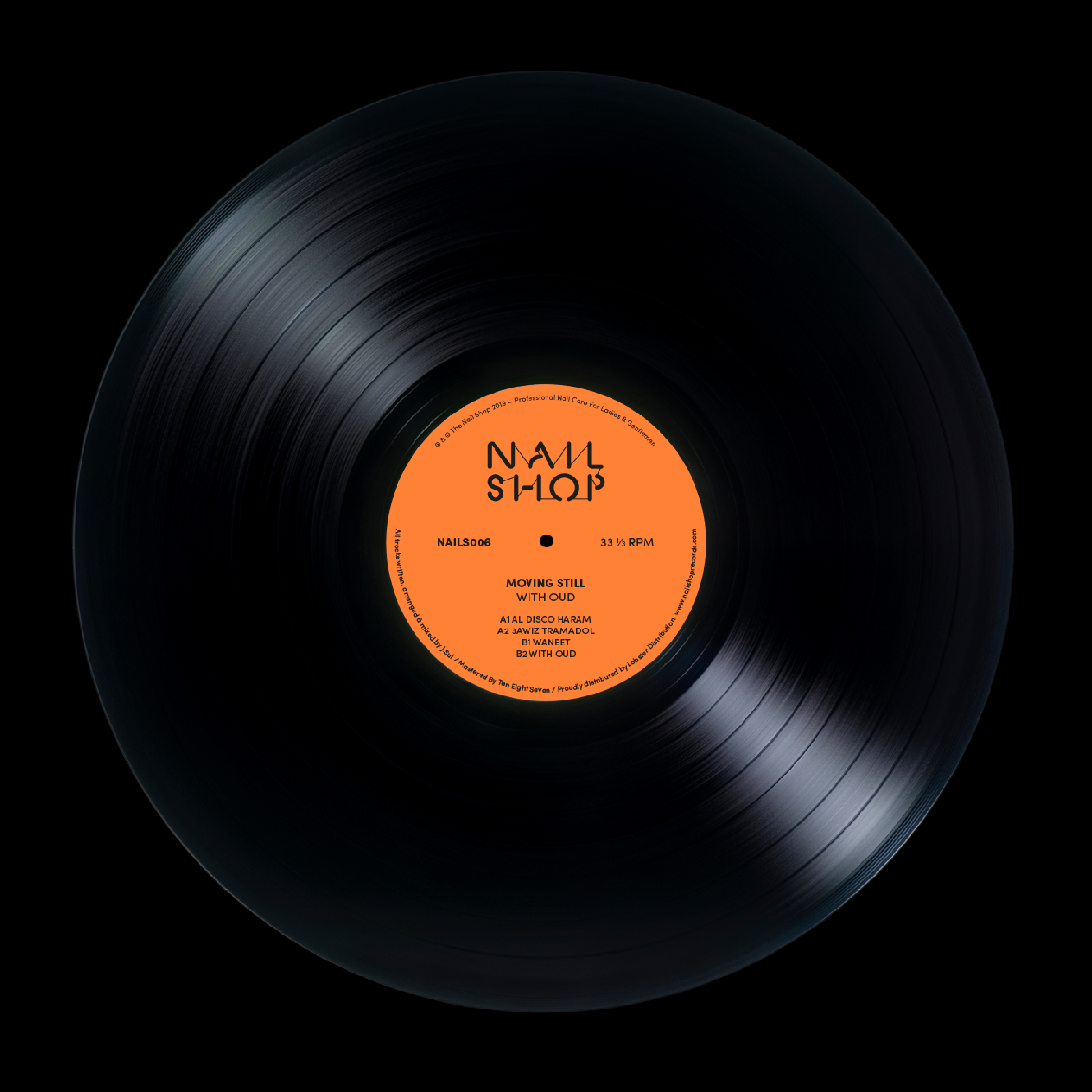 The Nail Shop Records, NS006, Movging Still, Side A